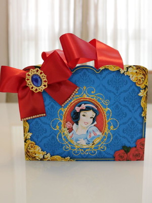 Sacolinha branca de neve - 10 unidades