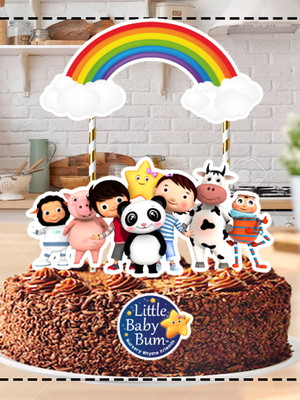 Topo de bolo little baby bum 02 - arquivo digital