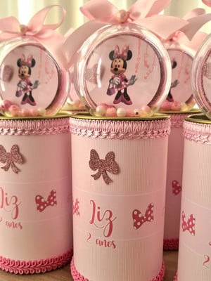 Lembrancinha minnie rosa