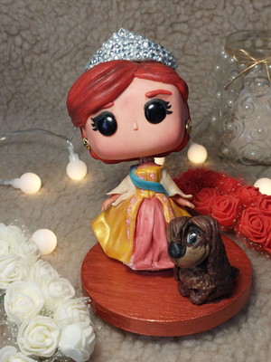 Funko anastacia em biscuit