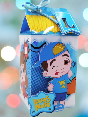 Caixa milk lucas neto