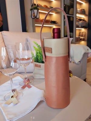 25 unidades porta vinhos rosê
