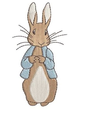 Patch bordado pete rabbit