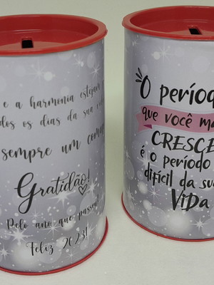 Cofrinho natal ano novo