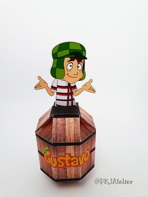 Caixa barril chaves - kit com 10