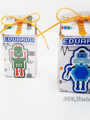 Caixa milk robo - kit com 5