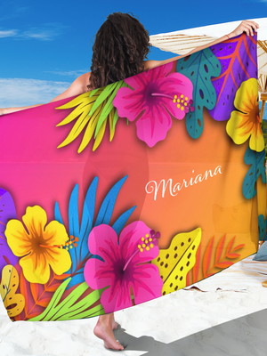 Canga personalizada feminina