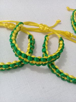 Pulseiras de macramê do brasil