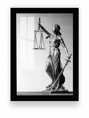 1 quadro advogados direito deusa da justiça balança