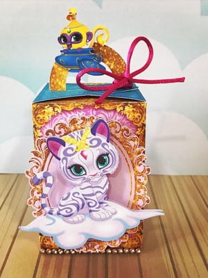Caixa alça shimmer e shine