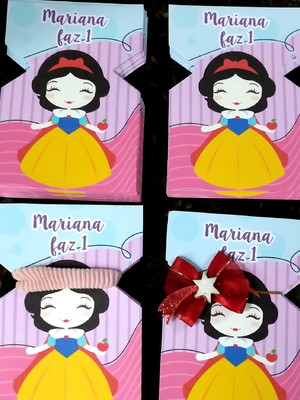 Kit tag para xuxinhas - 50 unidades