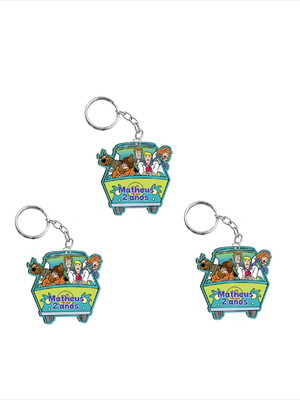 Chaveiro infantil personalizado scooby doo