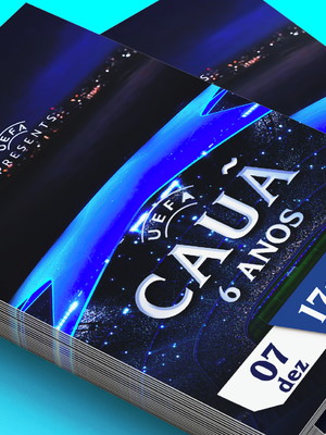Convite digital uefa champions league