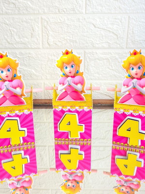Caixa canudo clássica -princesa peach