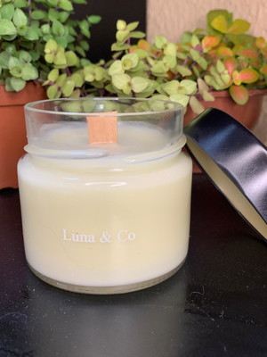Vela aromática jasmim