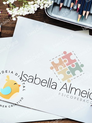 Logomarca psicopedagoga