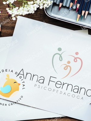 Logomarca psicopedagoga