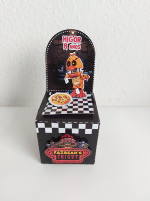 10 caixas cenário five nights at freddy