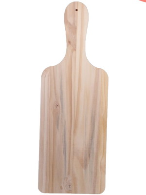 Tábua retangular madeira 45x16cm churrasco frios tábua corte