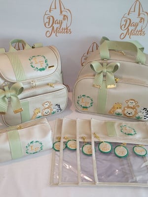 Bolsa maternidade tema safari