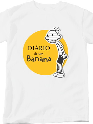 Camiseta diário de um banana