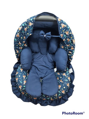 Capa carrinho astronauta + capa bebe conforto + almofada