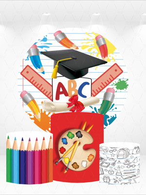 Painel redondo + kit de capas de cilindros formatura