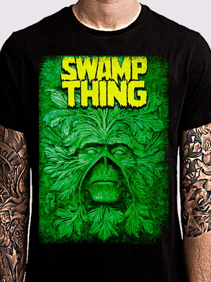 Camiseta swamp thing, monstro do pantano, absolute