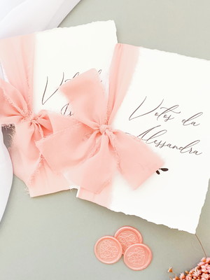 Caderno de votos casamento - par