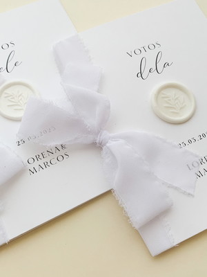 Caderno de votos casamento - par