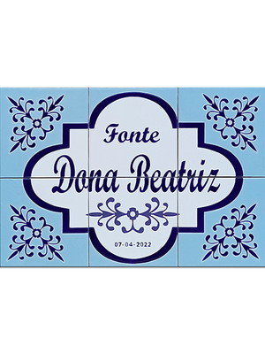 Azulejo para decoração de área externa