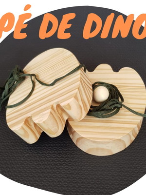 Pé de dino pé de lata pé de dinossauro