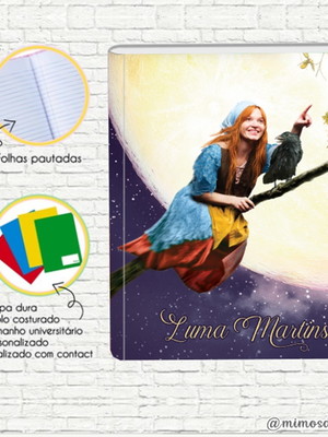 Caderno brochura - the worst witch