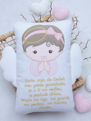 Naninha/ almofada anjinha santo anjo