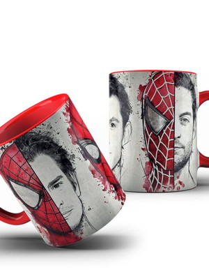 Caneca cerâmica homem aranha marvel heróis promoção