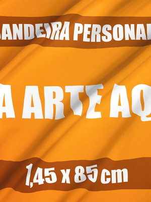 Bandeira personalizada 145x85 cm poliéster oxford tecido