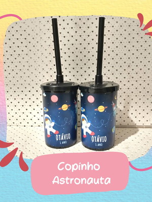 Copo short drink - astronauta