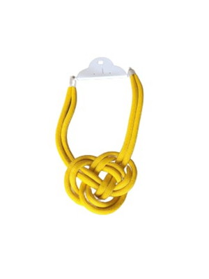 Colar corda nautíca amarelo