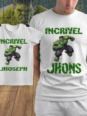 Kit camisas hulk 2 camisas