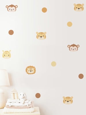 Adesivos de parede infantil safari - ads-par-061