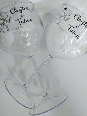Promoção 30 taças de gin de 450 ml personalizada