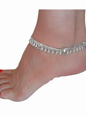 Tornozeleira estilo indiana boho guizos