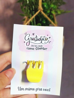 20 mini piranhas com cartão mimo brinde para cliente
