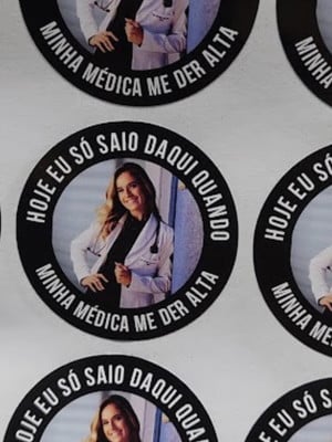 Adesivo para formatura kit 96 adesivos 6x6 personalizados
