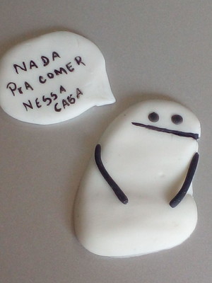 Imã de geladeira flork