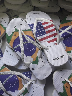 Chinelo personalizados para casamento