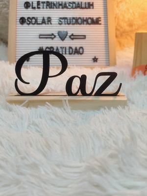 Placa de mesa - kit com 2 ou 3 peças a sua escolha