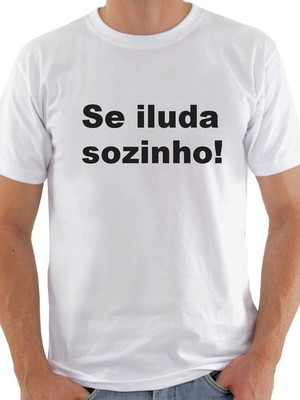 Camisa se iluda sozinho