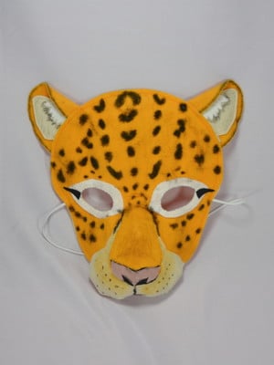 Mascara onça 3d