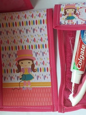 Porta kit higiene lembrancinhas festa infantil